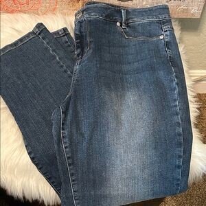 J. Jill Classic Blue Straight Leg Jeans